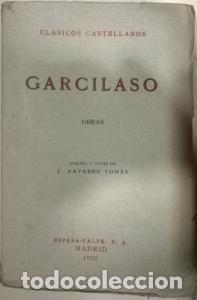 Libros: Obras - GARCILASO: - Foto 1