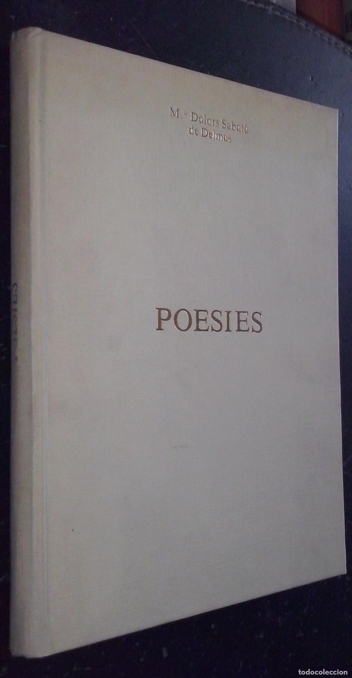 books: Poesies - SABAT&Eacute; DE DELMAS, M&ordf; Dolors: