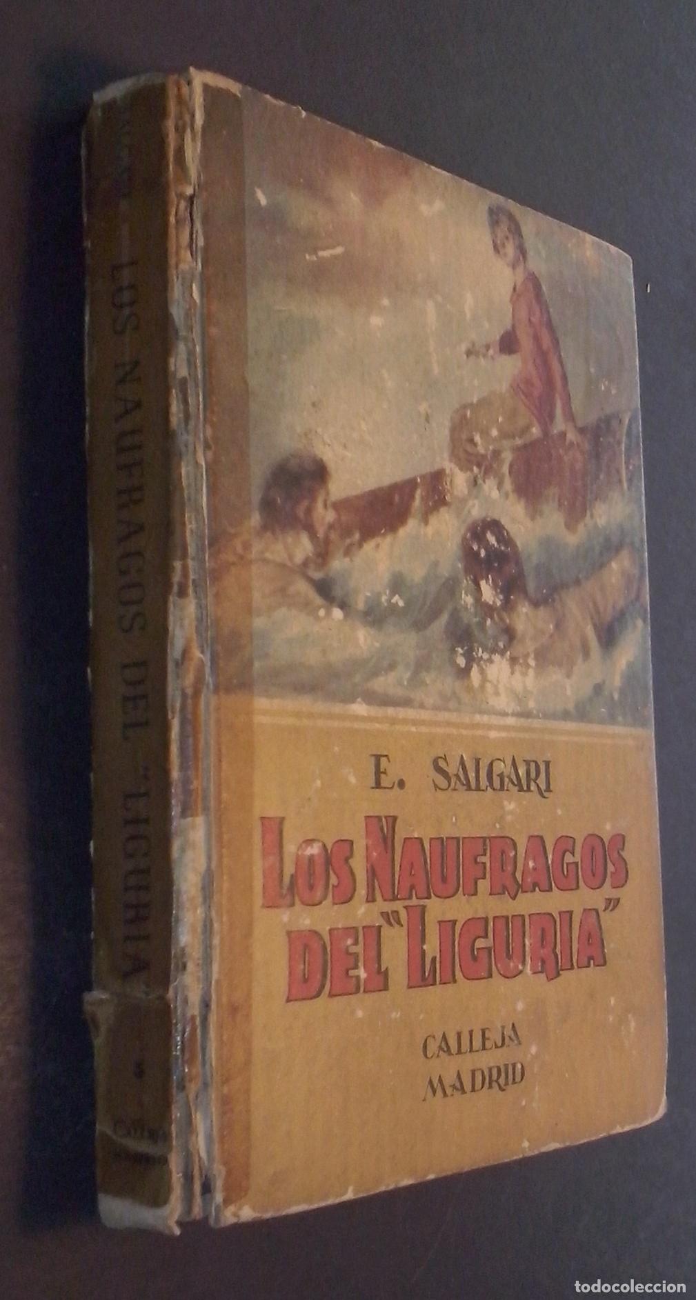 Libros: Los n&aacute;ufragos de Liguria - SALGARI, E.: - Foto 1