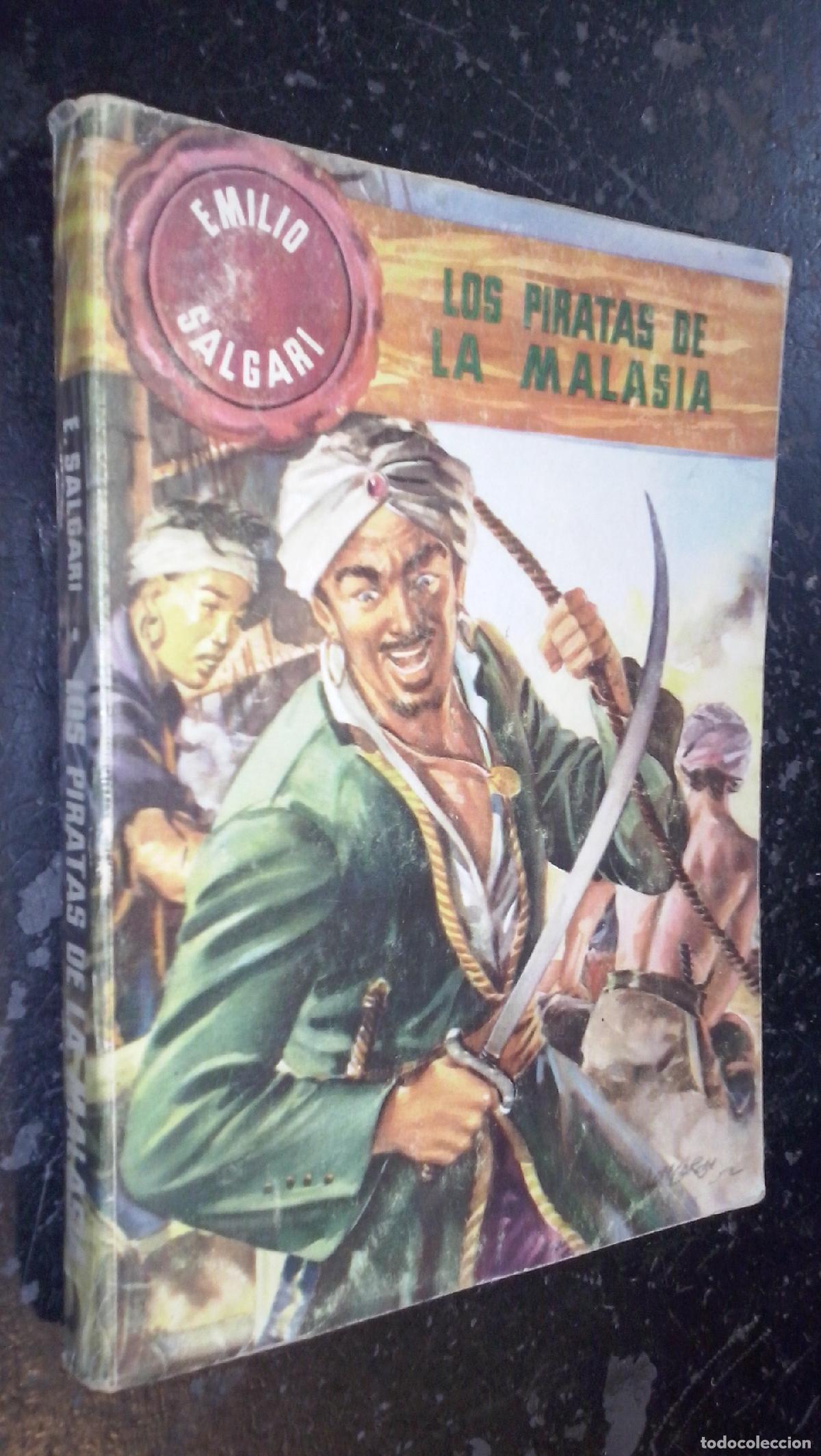 Libri di seconda mano: Los piratas de la Malasia - SALGARI, Emilio: