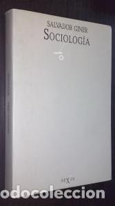 Libri di seconda mano: Sociolog&iacute;a - GINER, Salvador:
