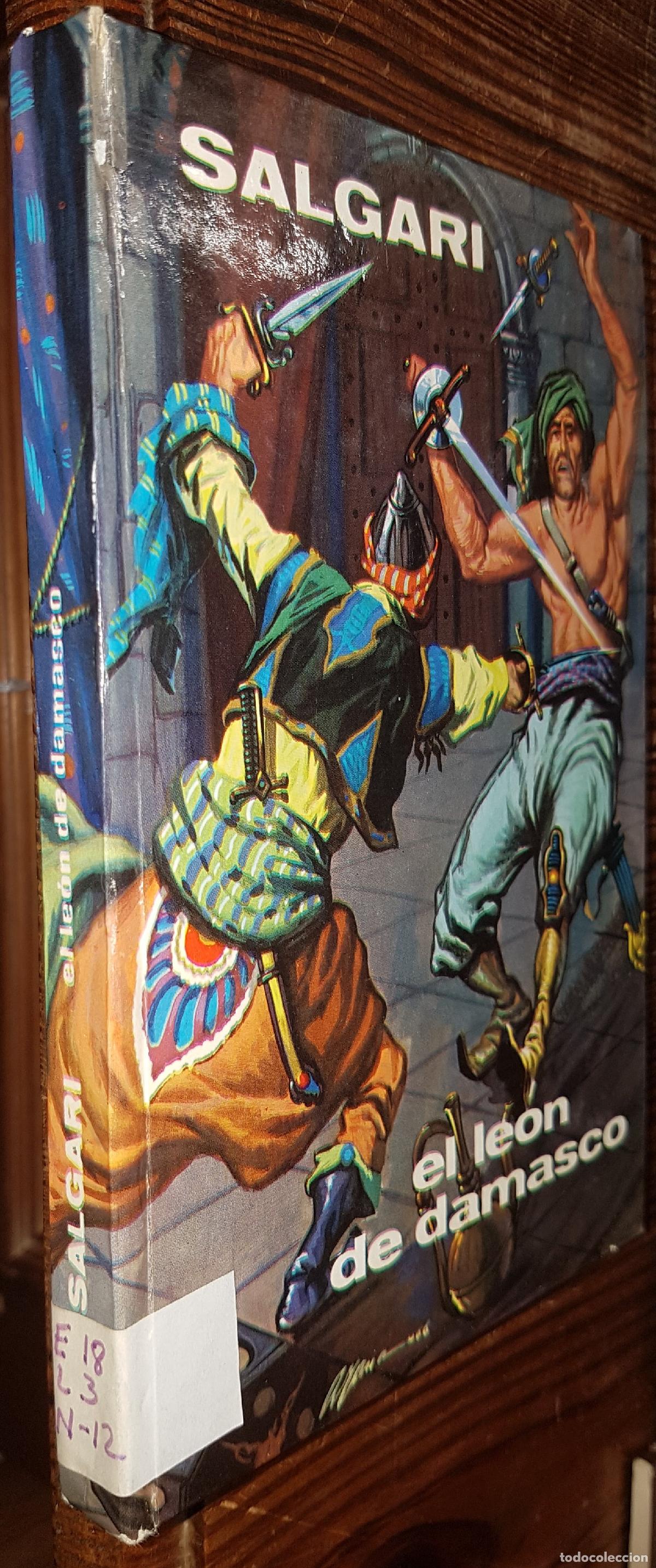 Libros: El le&oacute;n de Damasco. N&ordm; 12 - SALGARI, Emilio: - Foto 1