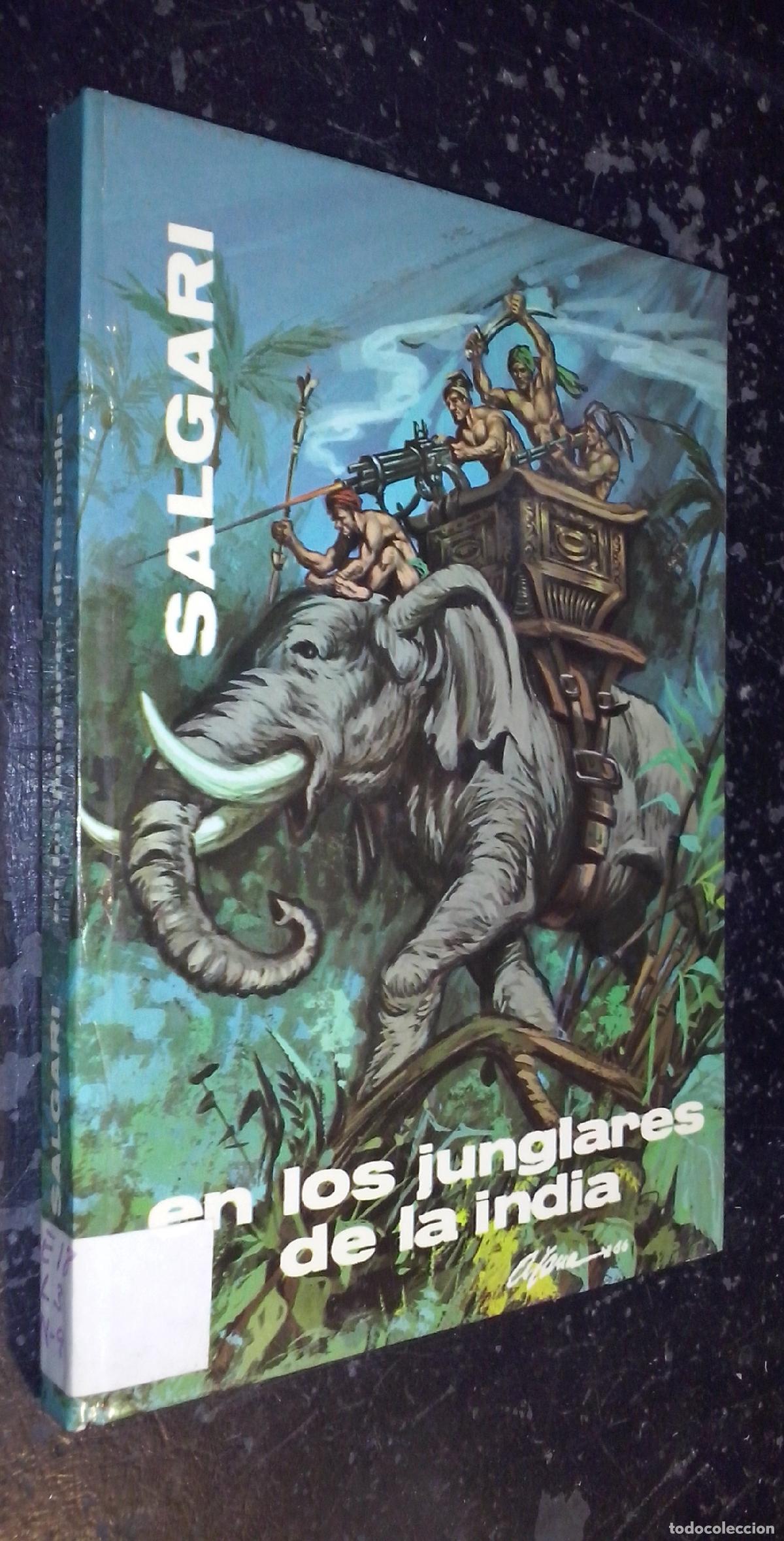 books: En los junglares de la India - SALGARI, Emilio: