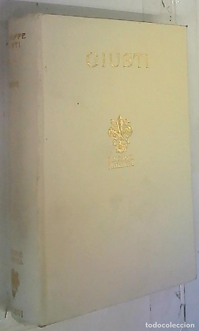 Livros em segunda m&atilde;o: Poesie - GIUSTI, Giuseppe: