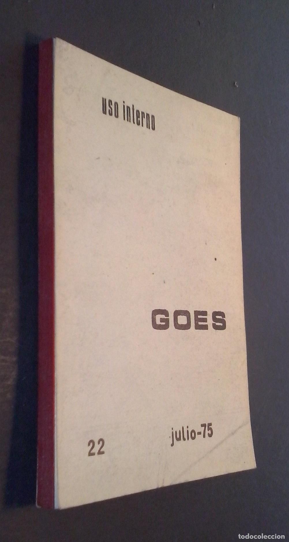 Libros: Partido Socialista Obrero Espa&ntilde;ol. PSOE. N&ordm; 22 - GOES (GRUPOS OBREROS DE ESTUDIOS SOCIALES) - USO IN