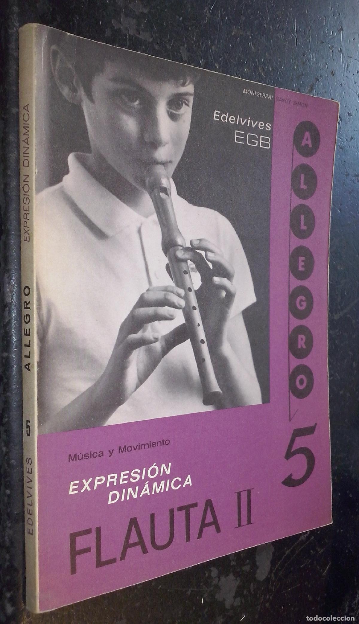 B&uuml;cher: Allegro 5. M&uacute;sica y movimiento. Expresi&oacute;n din&aacute;mica. Flauta II - SANUY SIM&Oacute;N, Montserrat: