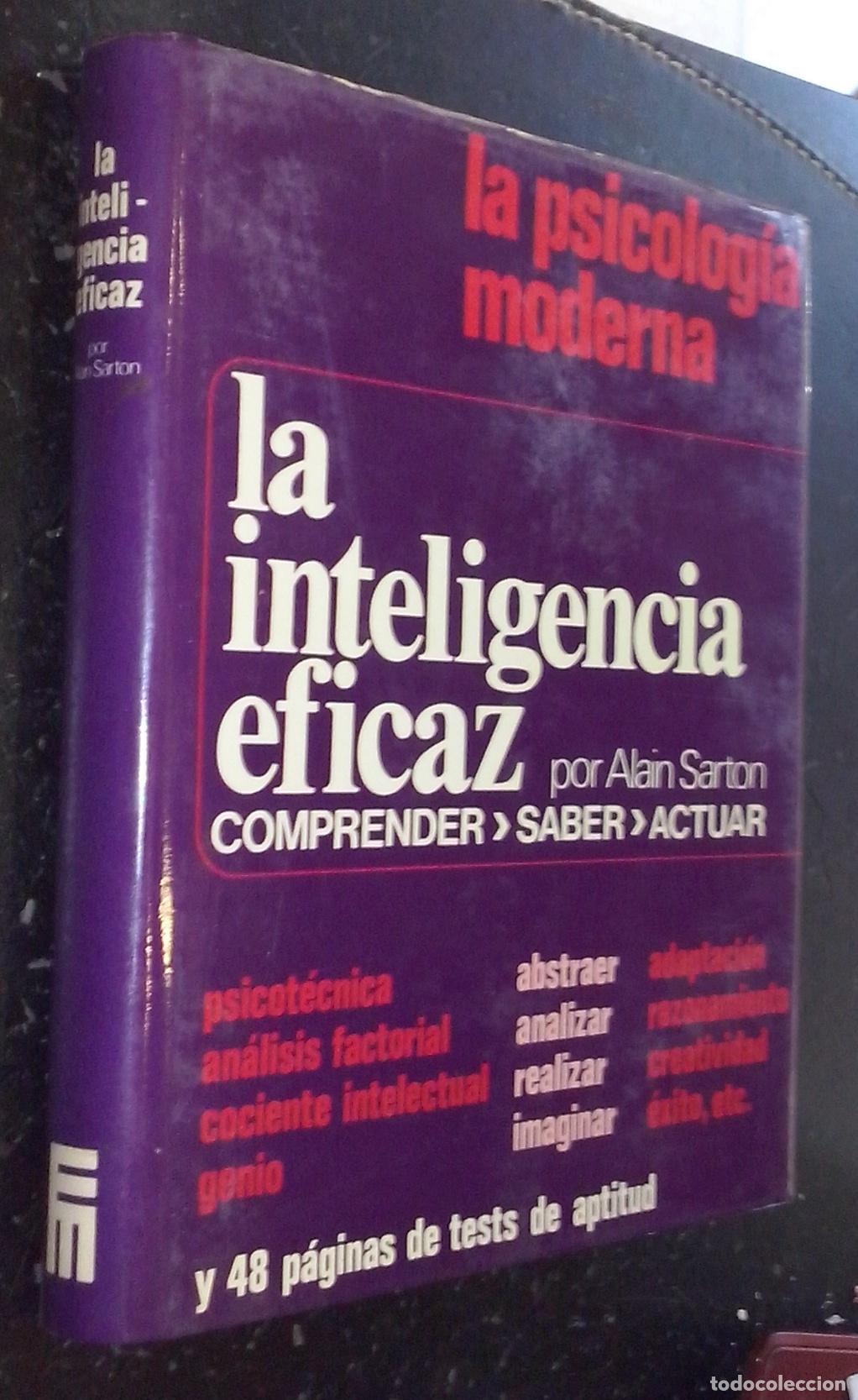 Libros: La inteligencia eficaz - SARTON, Alain: - Foto 1