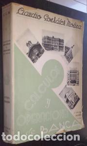 books: C&aacute;lculos mercantiles (adaptados al programa de ingreso en bancos) y operaciones de banca (conocimien