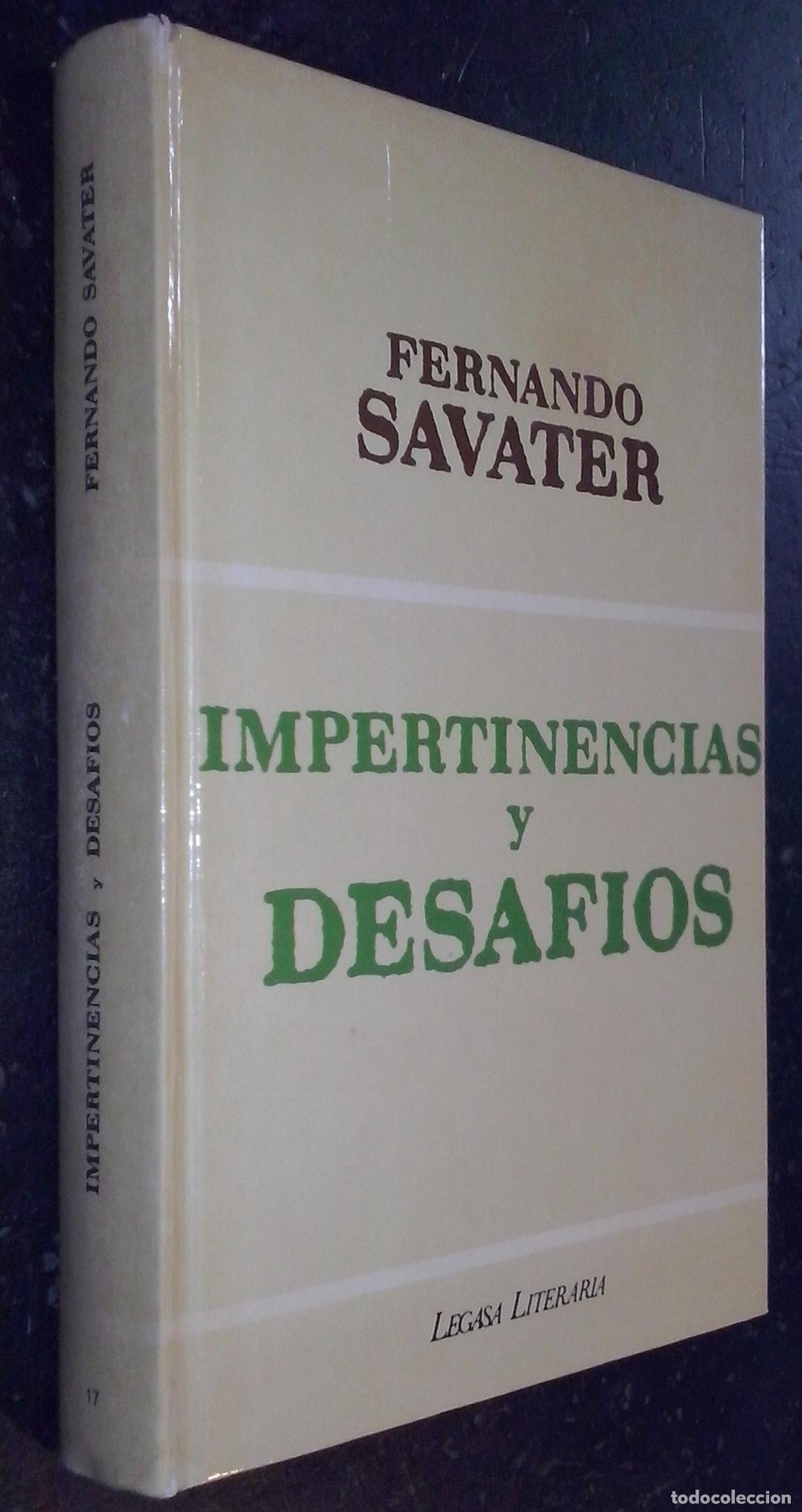B&uuml;cher: Impertinencias y desaf&iacute;os - SAVATER, Fernando: