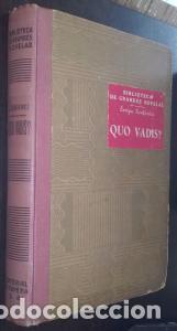Libros: &oslash;Quo vadis? - SIENKIEWICZ, Enrique: - Foto 1