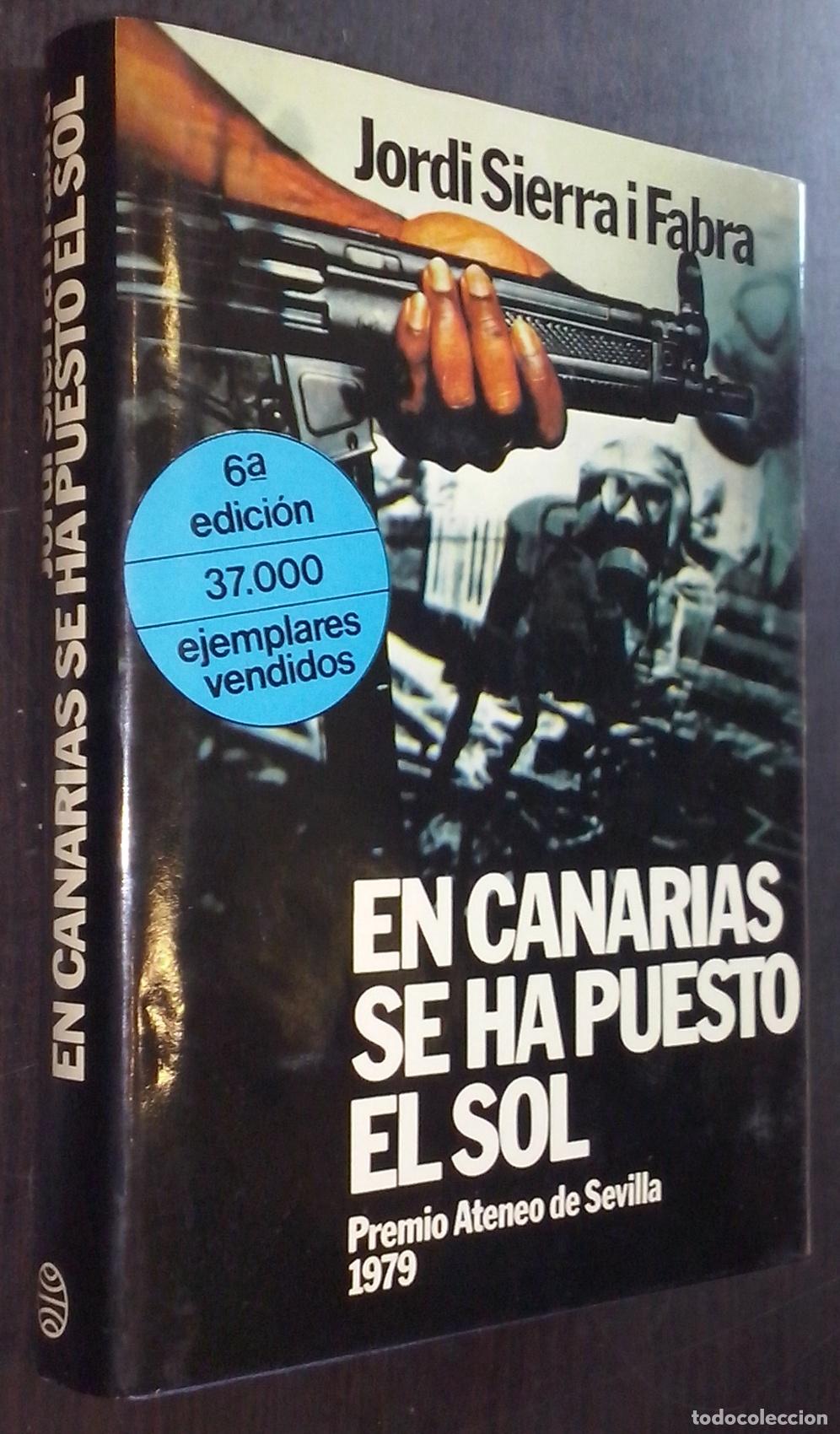 Libri di seconda mano: En Canarias se ha puesto el sol - SIERRA I FABRA, Jordi: