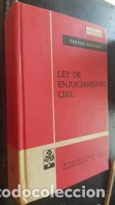 Livros em segunda m&atilde;o: Ley de enjuiciamiento civil. Textos legales - Sin autor: