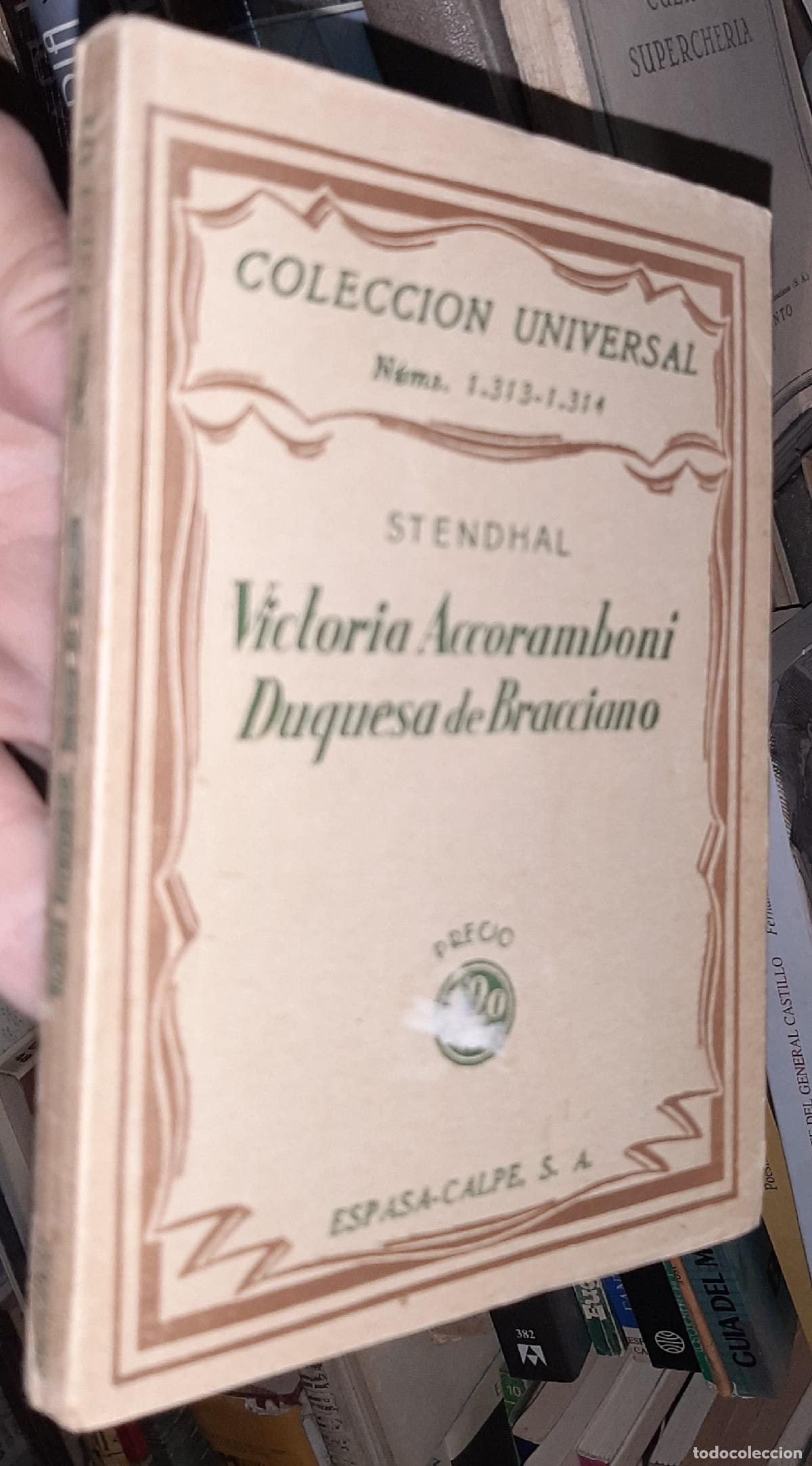 Libros: Victoria Accoramboni, Duquesa de Bracciano - STENDHAL: - Foto 1