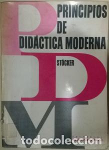 B&uuml;cher: Principios de did&aacute;ctica moderna - ST&ouml;CKER, Karl: