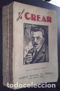 Libros: Crear. 2 tomos - HERRIOT, Eduardo: - Foto 1