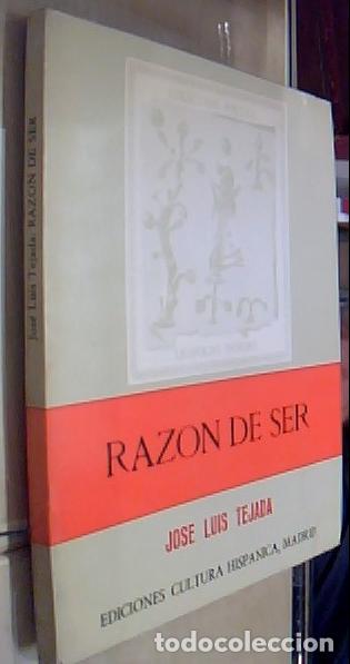Libros: Raz&oacute;n de ser - TEJADA, Jos&eacute; Luis: - Foto 1