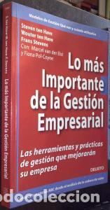 Livros em segunda m&atilde;o: Lo m&aacute;s importante de la gesti&oacute;n empresarial. Las herramientas y pr&aacute;cticas de gesti&oacute;n que mejorar&aacute;n s
