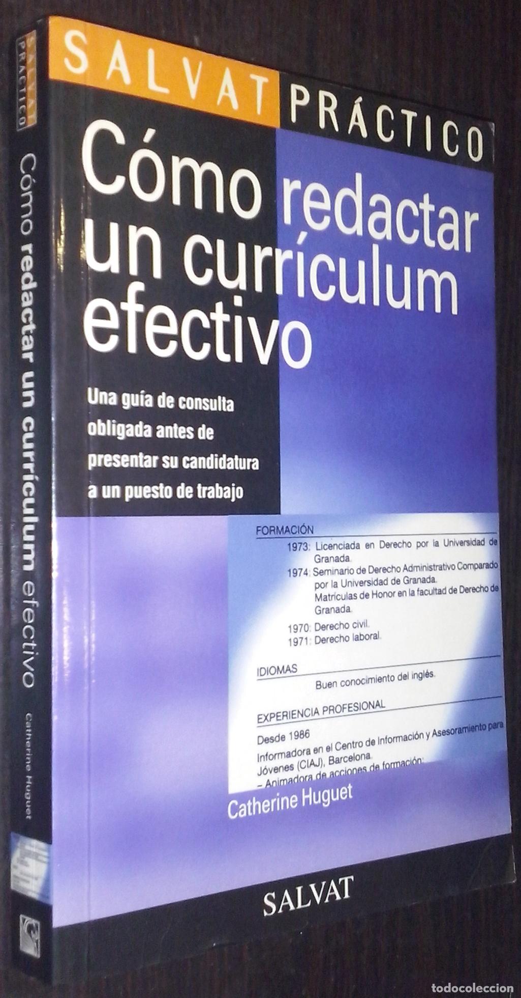 books: C&oacute;mo redactar un curr&iacute;culum efectivo. Una gu&iacute;a de consulta obligatoria antes de presentar su candida