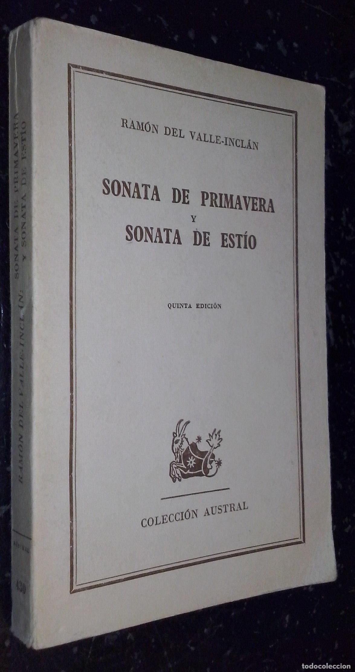Libros: Sonata de primavera y sonata de est&iacute;o - VALLE INCL&Aacute;N, Ram&oacute;n del: - Foto 1