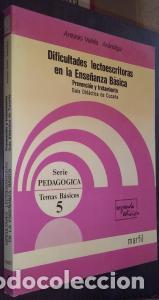 Livros em segunda m&atilde;o: Dificultades lectoescritoras en la Ense&ntilde;anza B&aacute;sica. Prevenci&oacute;n y tratamiento. Gu&iacute;a did&aacute;ctica de Cuc