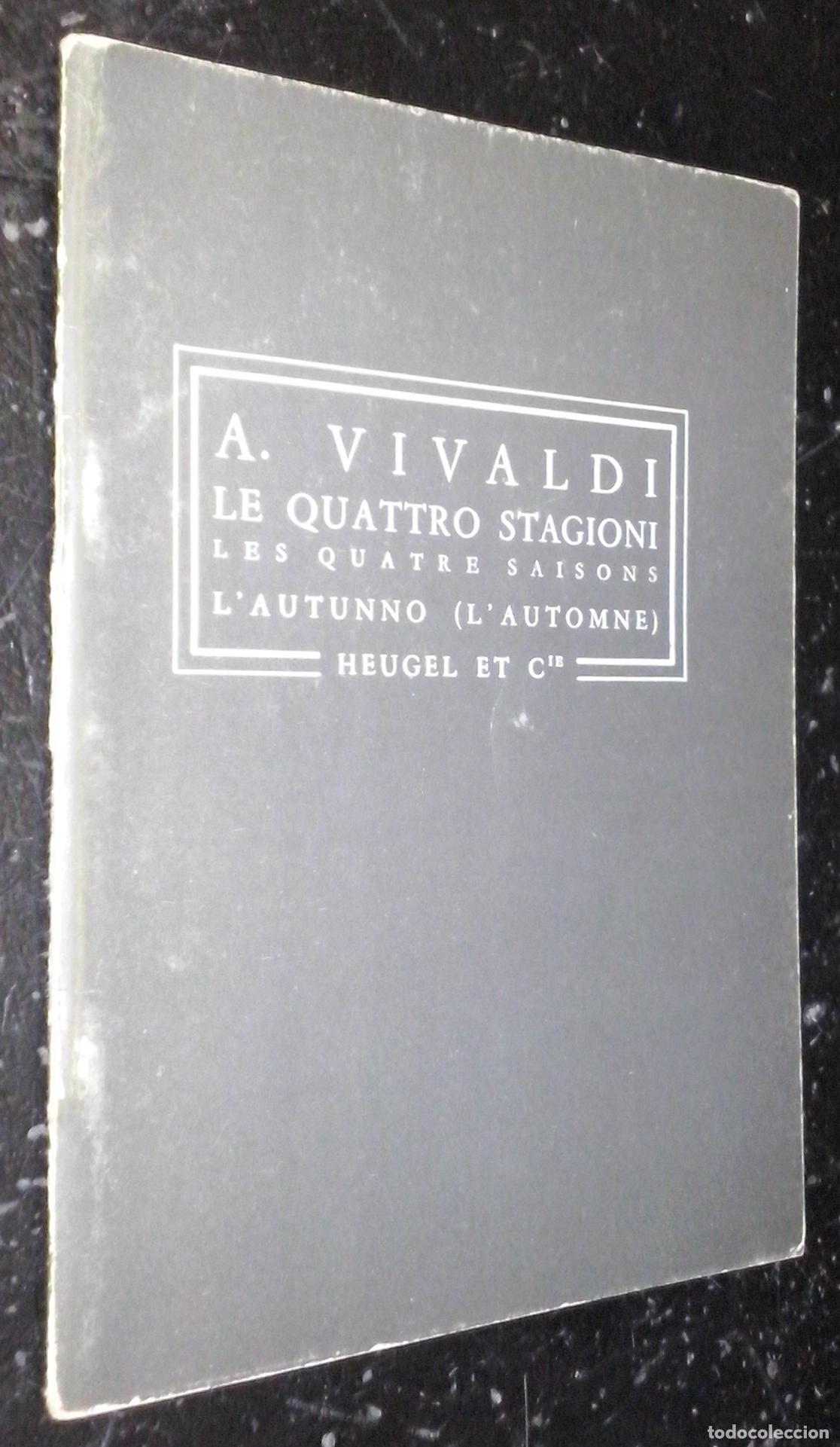 Livres: Le quattro stagioni. Les quatre saisons. L autunno (L automne) - VIVALDI, A.: