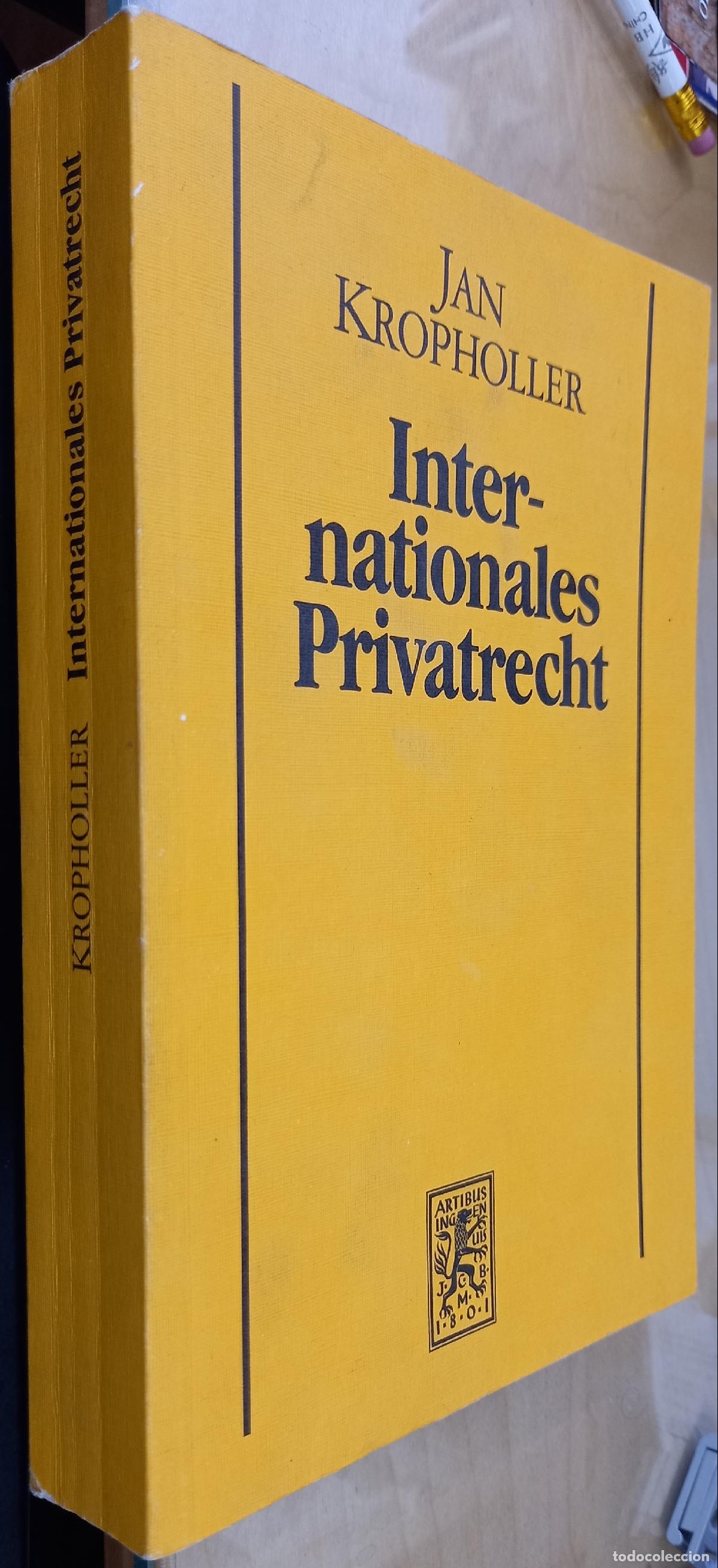 Libros: Internationales Privatrecht - KROPHOLLER, Jan: - Foto 1