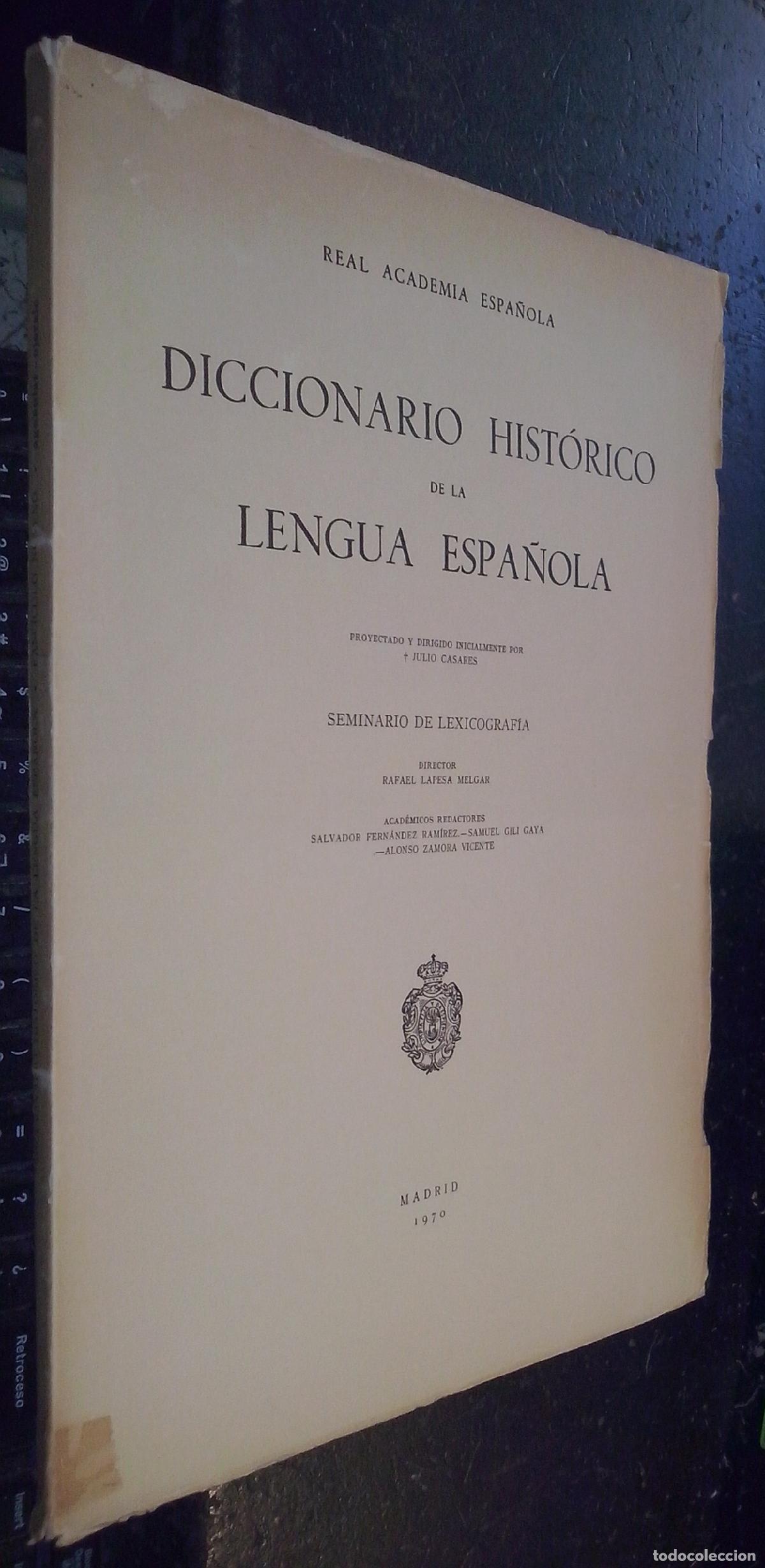 Libros: Diccionario hist&oacute;rico de la lengua espa&ntilde;ola. Seminario de Lexicograf&iacute;a. Fasc&iacute;culo noveno: aguantar-a