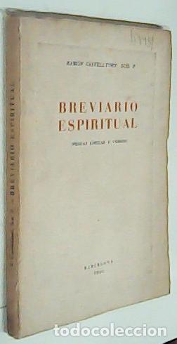 Libros: Breviario espiritual - CASTELLTORT, Ram&oacute;n: - Foto 1