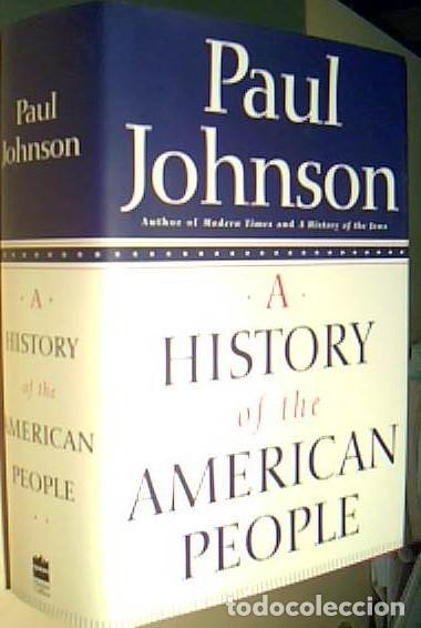 Libros: A History of the American People - JOHNSON, Paul: