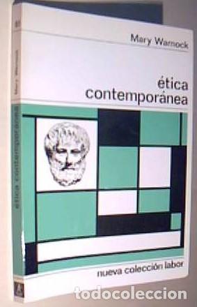 Livros em segunda m&atilde;o: &Eacute;tica contempor&aacute;nea - WARNOCK, Mary:
