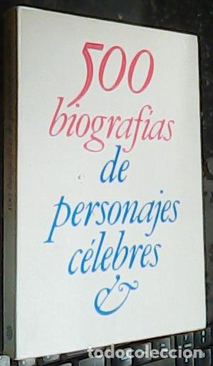 B&uuml;cher: Quinientas biograf&iacute;as de personajes c&eacute;lebres - BIOGRAF&Iacute;AS: