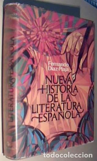 Livros em segunda m&atilde;o: Nueve historia de la literatura espa&ntilde;ola - DIAZ PLAJA, Fernando: