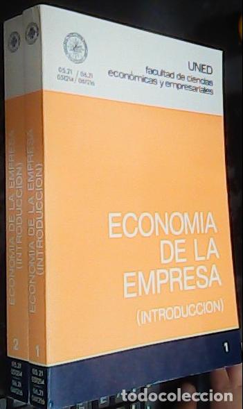 Libros: Econom&iacute;a de la empresa (introducci&oacute;n). 2 tomos - GARRIDO BUJ, Santiago y RODR&Iacute;GUEZ CARRASCO, Jos&eacute; Mi