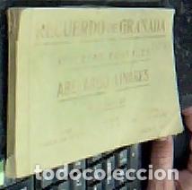Libri di seconda mano: Recuerdo de Granada. 20 Tarjetas postales - LINARES, Abelardo: