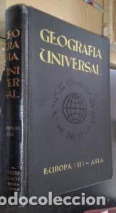 books: Geograf&iacute;a universal. Descripci&oacute;n moderna del mundo. Tomo III: Europa (II) y Asia - AA. VV.: