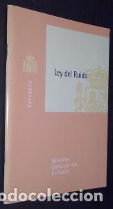 books: Ley del ruido. Separata - LEYES: