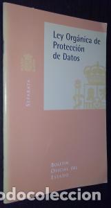 B&uuml;cher: Ley org&aacute;nica de protecci&oacute;n de datos. Separata - LEYES: