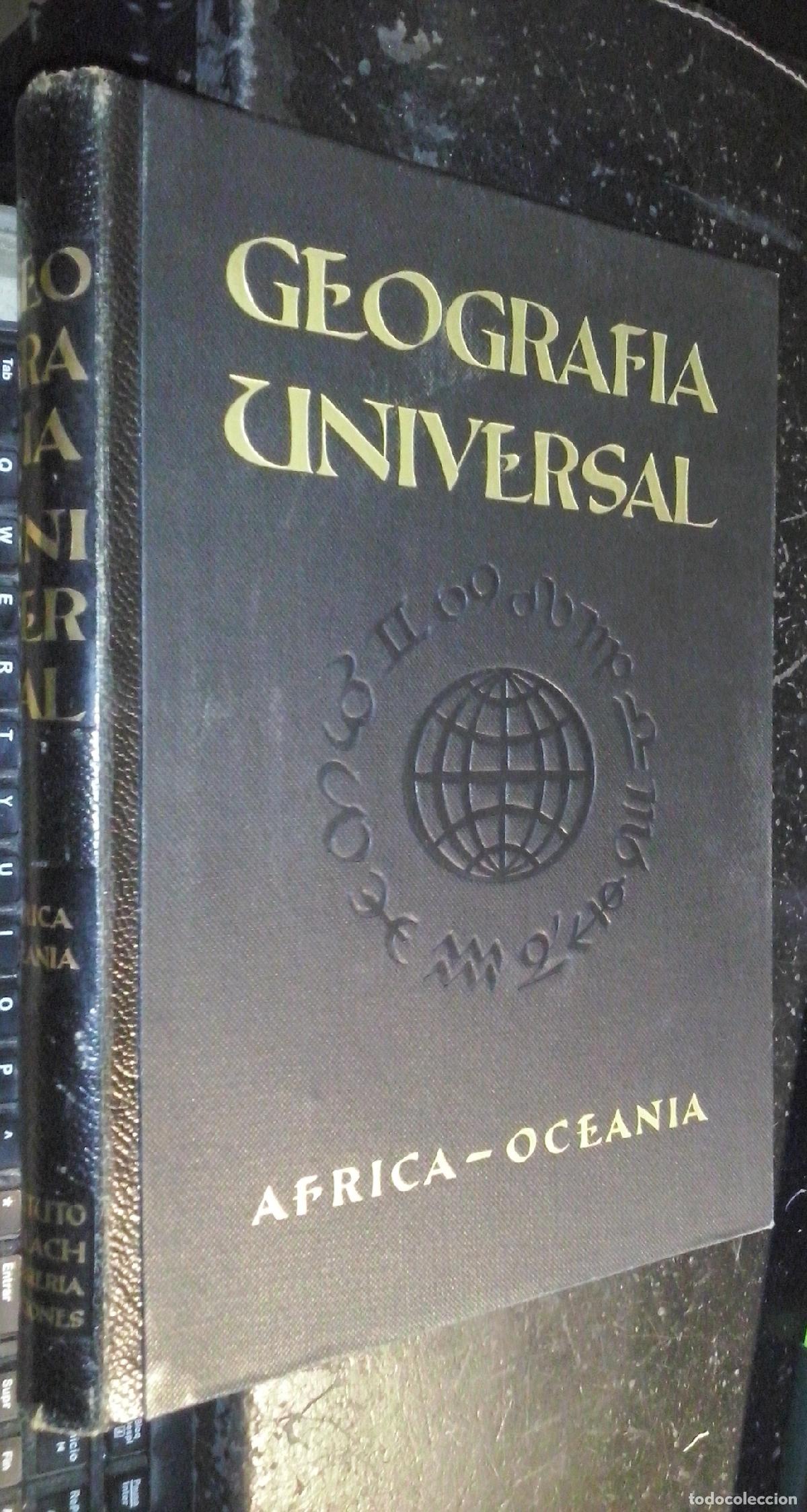 Livros em segunda m&atilde;o: Geograf&iacute;a Universal. Descripci&oacute;n moderna del mundo. Tomo IV: &Aacute;frica - Ocean&iacute;a - AA. VV.: