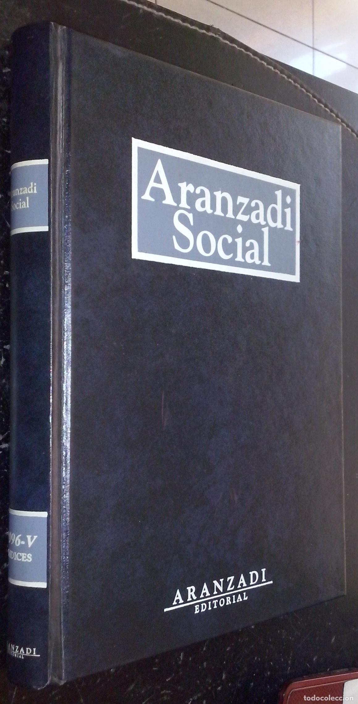 Libros: Aranzadi social. Volumen V - ARANZADI: