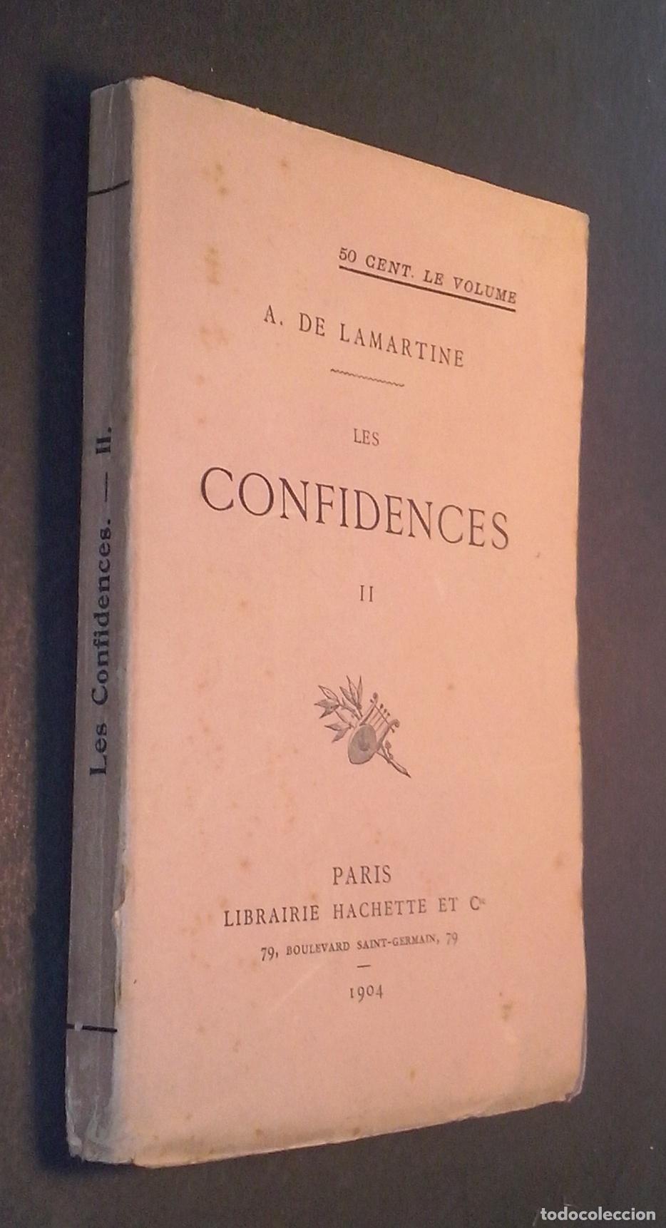 B&uuml;cher: Oeuvres de... Les confidences II - LAMARTINE, A. de: