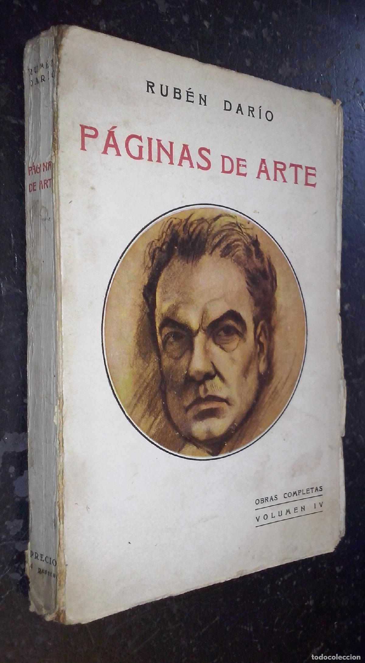 Libri di seconda mano: Obras completas. volumen IV: P&aacute;ginas de arte - DAR&Iacute;O, Rub&eacute;n: