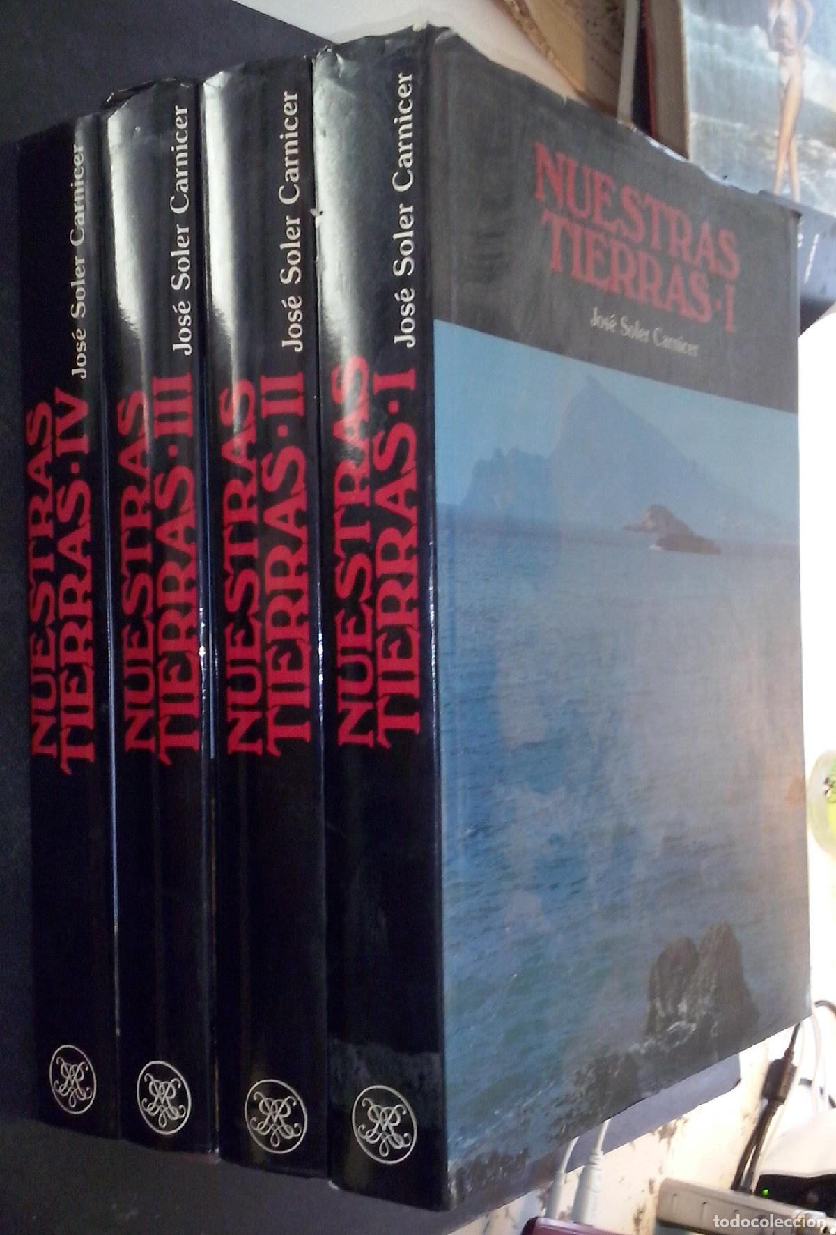 B&uuml;cher: Nuestras tierras. 4 tomos - SOLER CARNICER, Jos&eacute;: