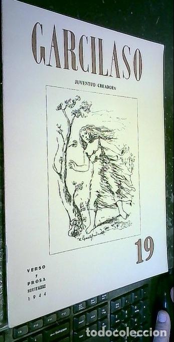 B&uuml;cher: Garcilaso. Juventud Creadora N&ordm; 19. Verso y prosa. Noviembre 1944 - AA. VV.: