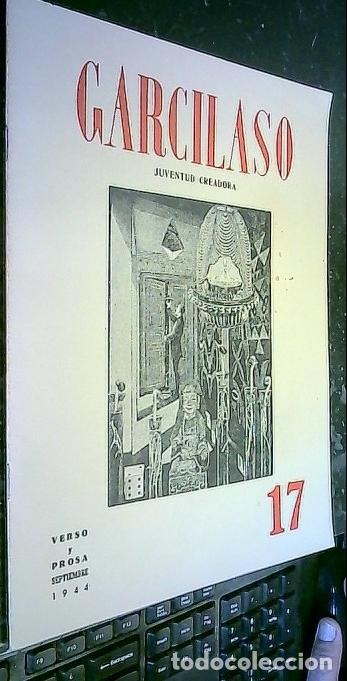 B&uuml;cher: Garcilaso. Juventud Creadora N&ordm; 17. Verso y prosa. Septiembre 1944 - AA. VV.: