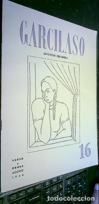Libros: Garcilaso. Juventud Creadora. N&ordm; 16. Verso y prosa. Agosto 1944 - AA. VV.:
