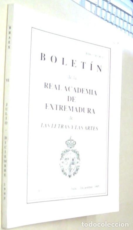Libri di seconda mano: Julio-diciembre 1995. VI. Bolet&iacute;n de la Real Academia de Extremadura de las Letras y las Artes - AA.