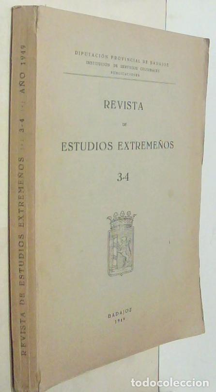 B&uuml;cher: Revista de Estudios Extreme&ntilde;os. 3-4. 1949 - AA. VV.:
