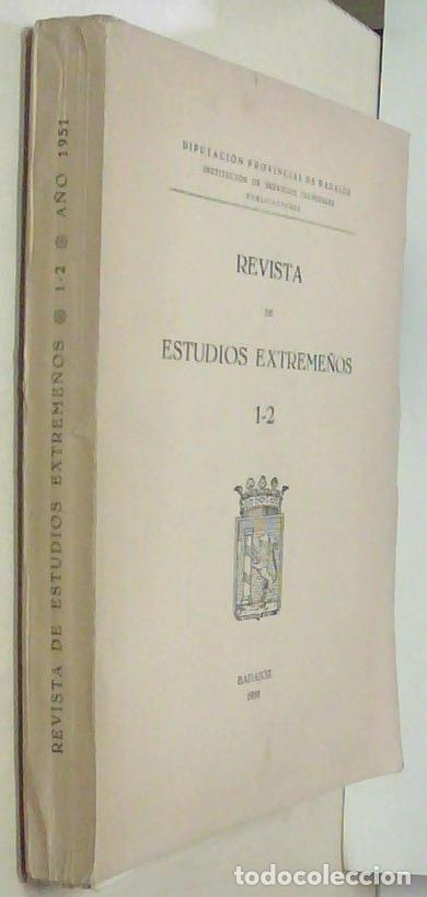 Livres: Revista de Estudios Extreme&ntilde;os. 1-2. 1951 - AA. VV.: