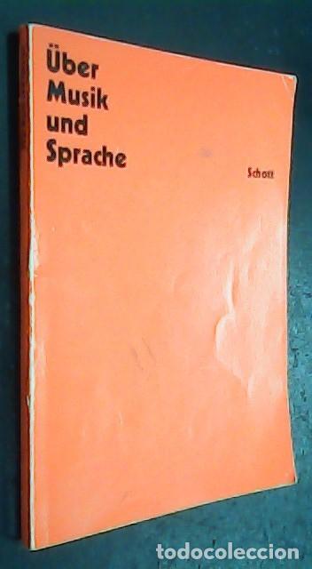 Libros: Uber Musik und Sprache - AA. VV.: - Foto 1