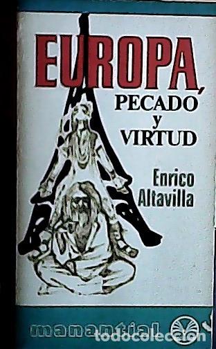 Libros: Europa, pecado y virtud - Altavilla, Enrico: